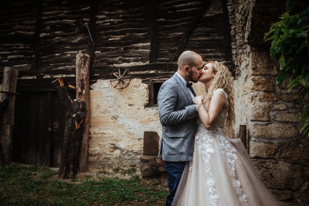 Wedding on a farm